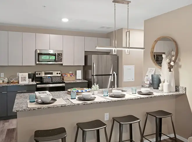 Apartment kitchen